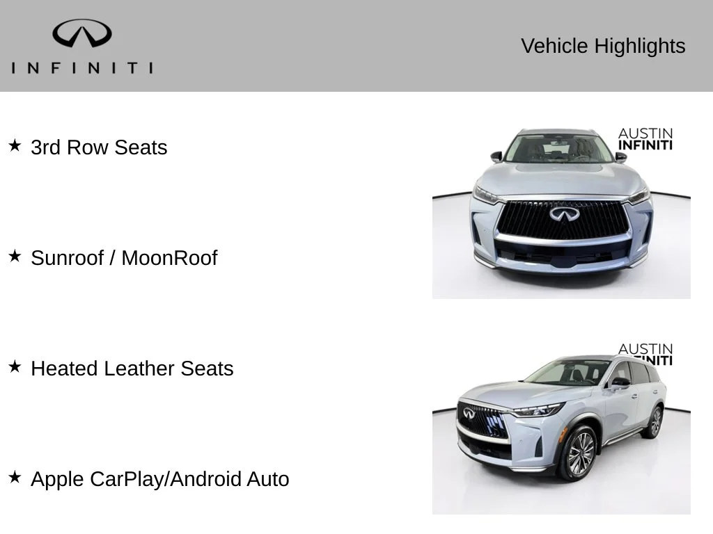 Certified Used 2027 Gray INFINITI LUXE image 3