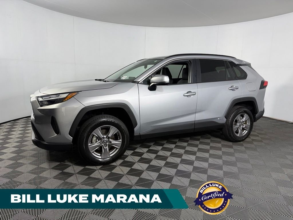 Certified Used 2025 Silver Toyota XLE image 1