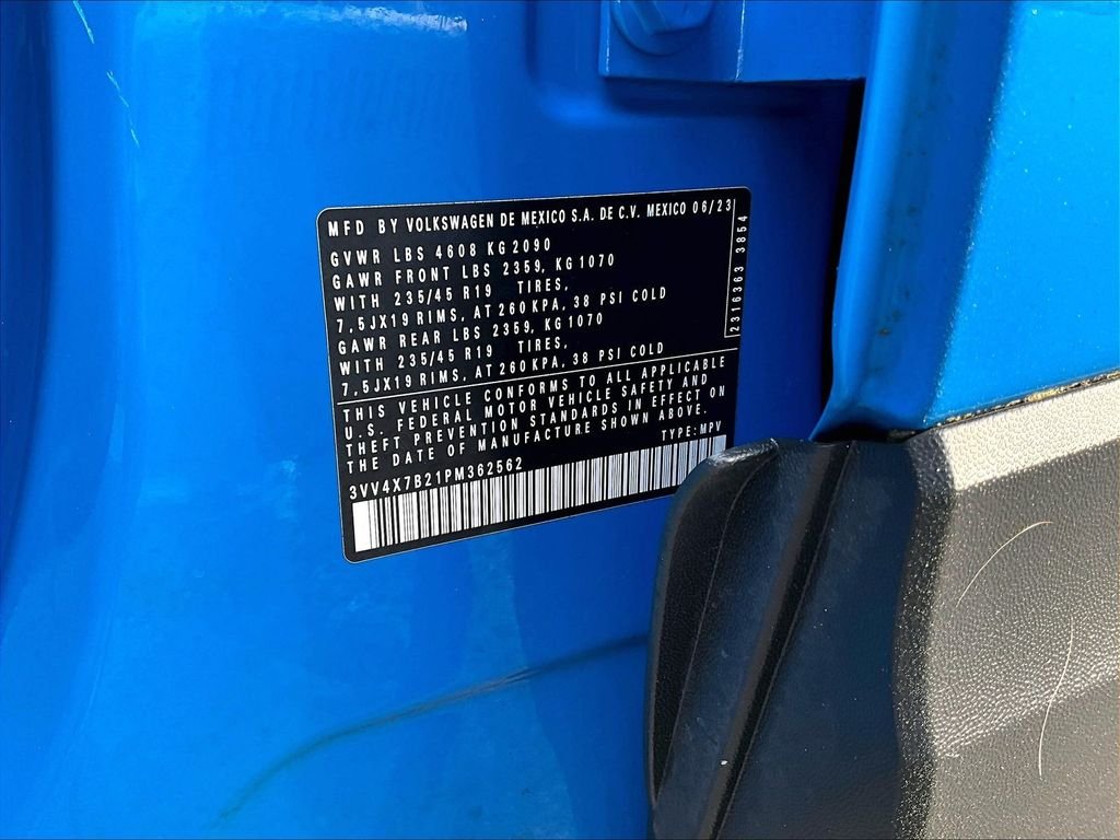 Used 2023 Blue Volkswagen 1.5T SEL image 35