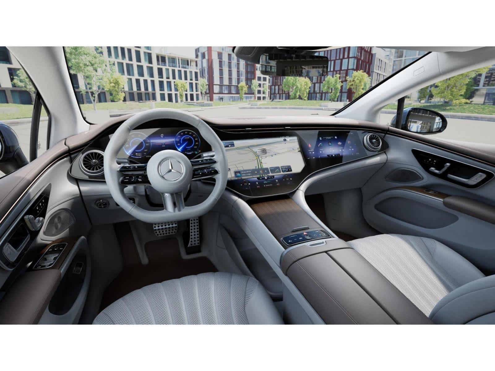 New 2026 Twilight Blue Metallic Mercedes-Benz EQS 450 image 2