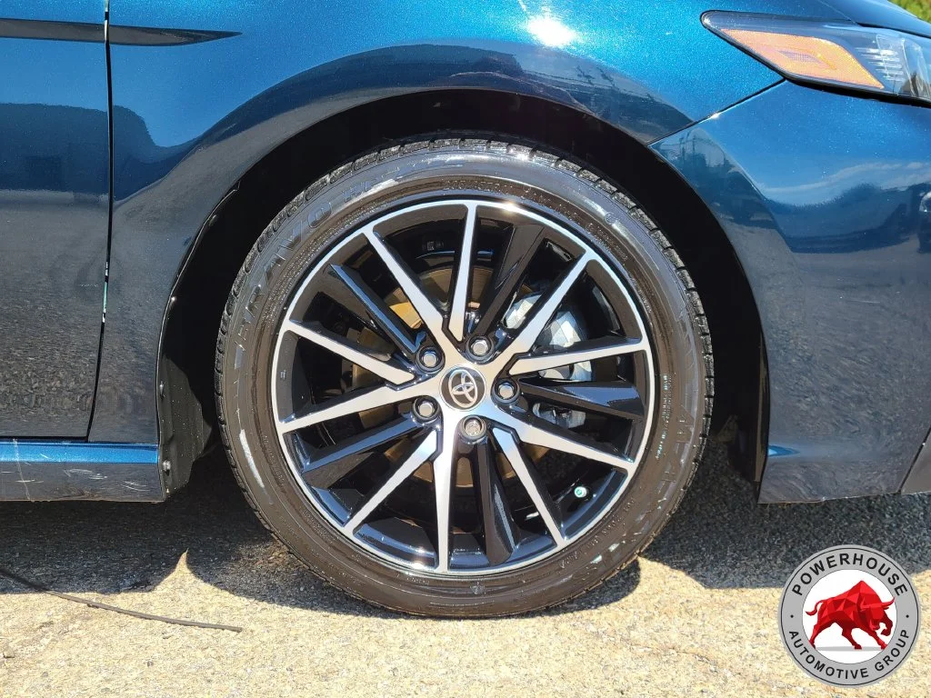 Used 2021 Blue Toyota SE image 12