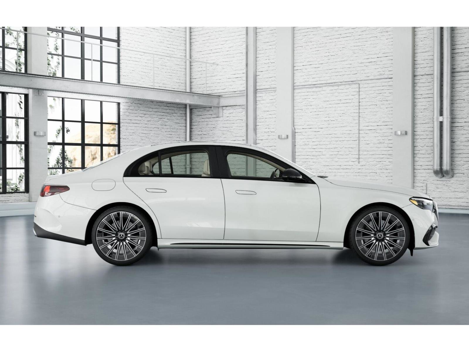 New 2026 MANUFAKTUR Moonlight White Metallic Mercedes-Benz E 450 image 16