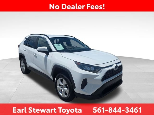 Used 2021 White Toyota LE image 2