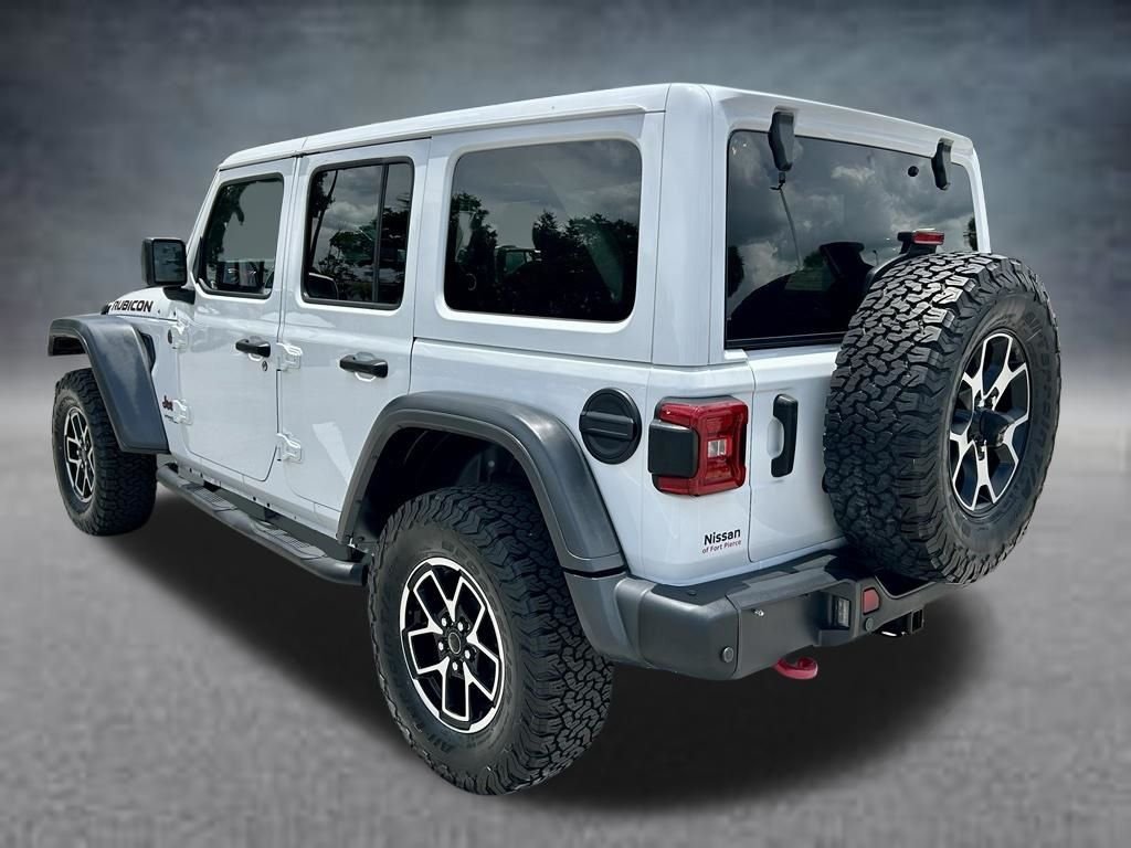 Used 2021 White Jeep Unlimited Rubicon image 8