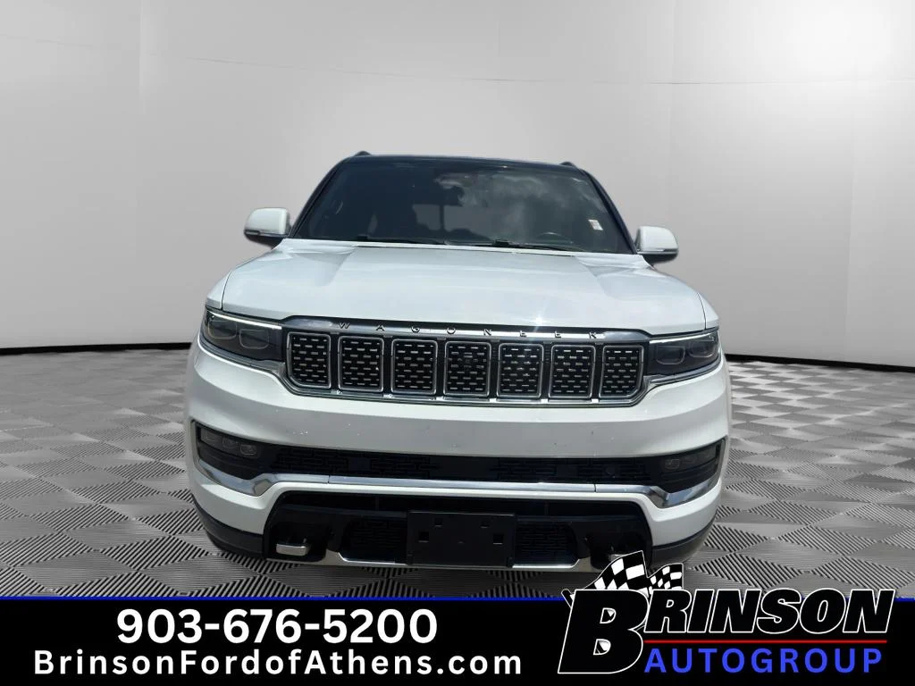 Used 2022 Bright White Clearcoat Jeep Series III image 2