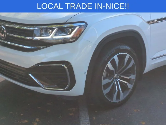 Used 2023 White Volkswagen 3.6L V6 SEL Premium R-Line image 9