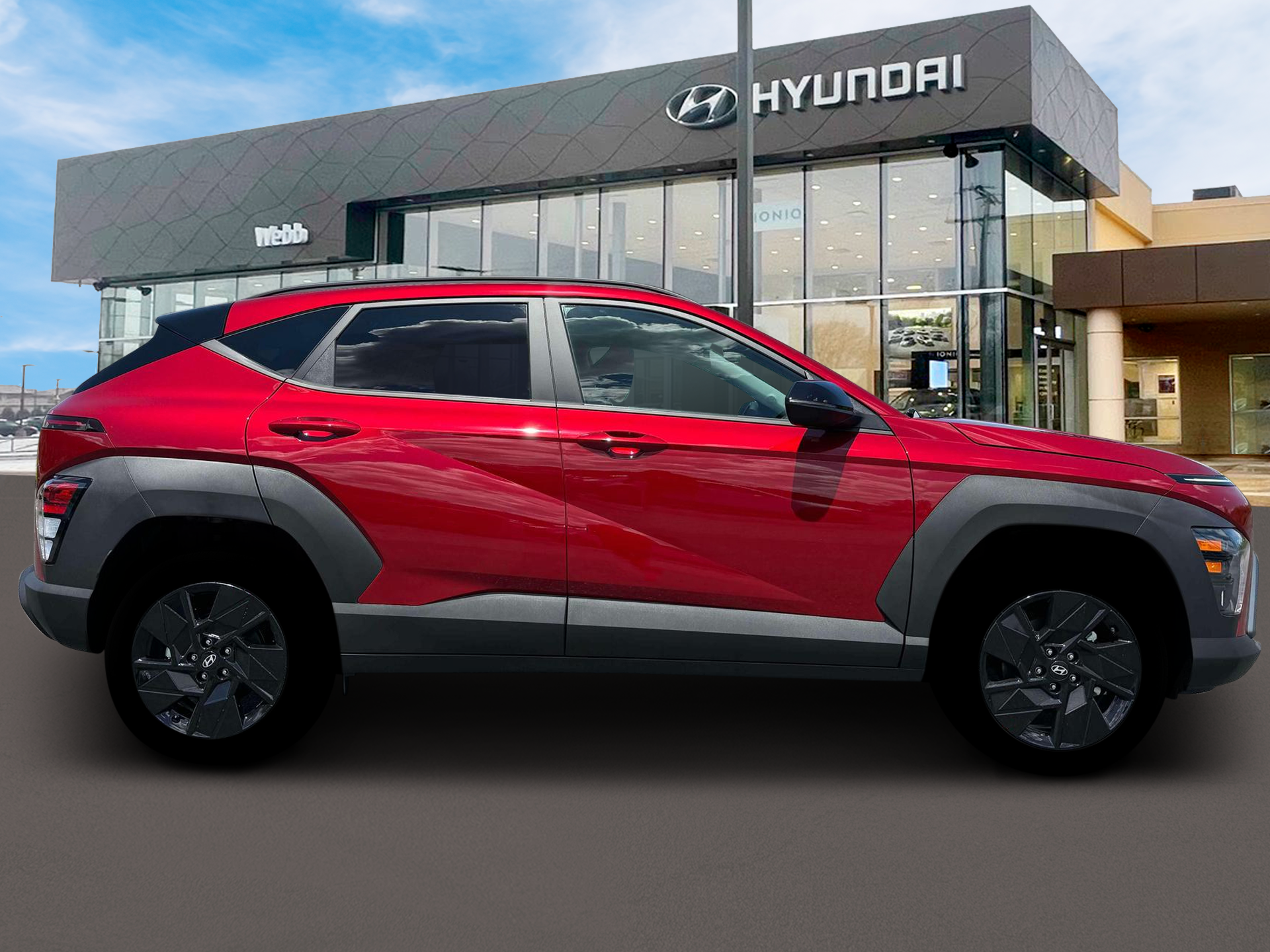 New 2026 Red Hyundai SEL Sport AWD image 9