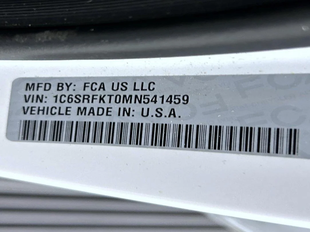 Certified Used 2021 White Ram Limited image 28