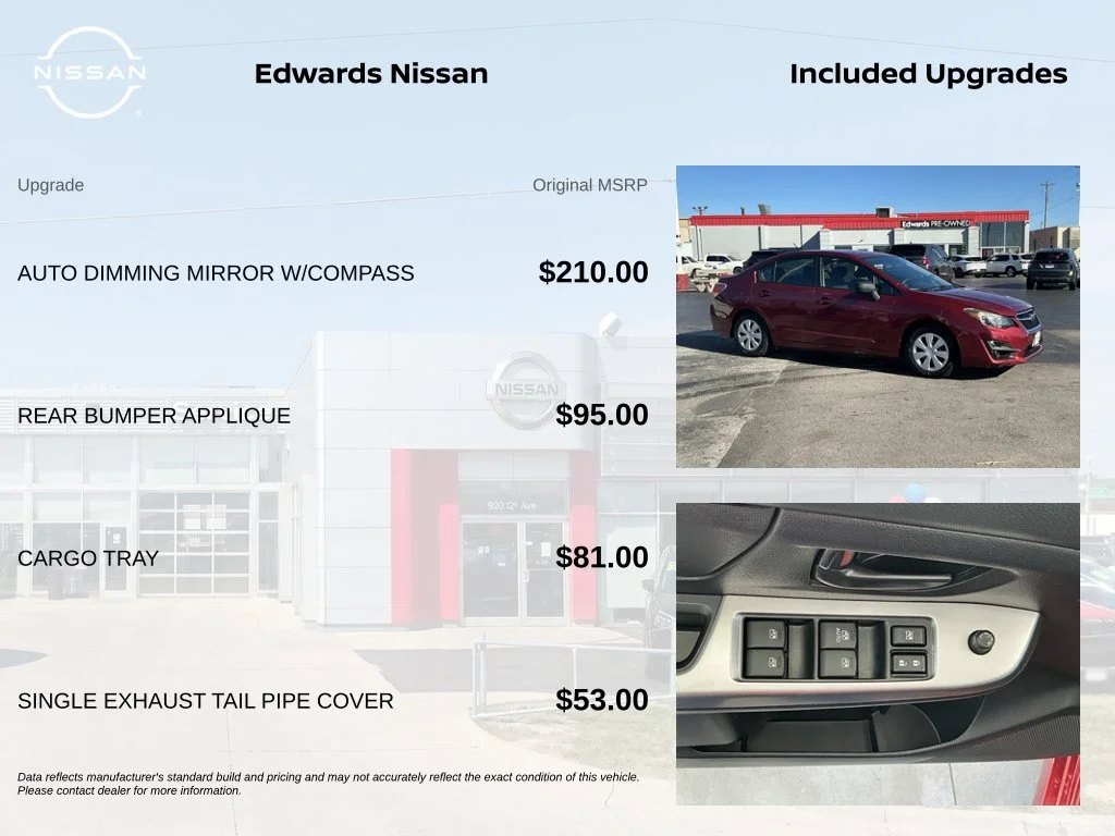Used 2016 Red Subaru 2.0i image 4