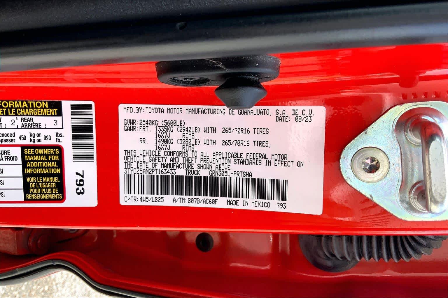Used 2023 Solar Octane Toyota TRD Pro image 36