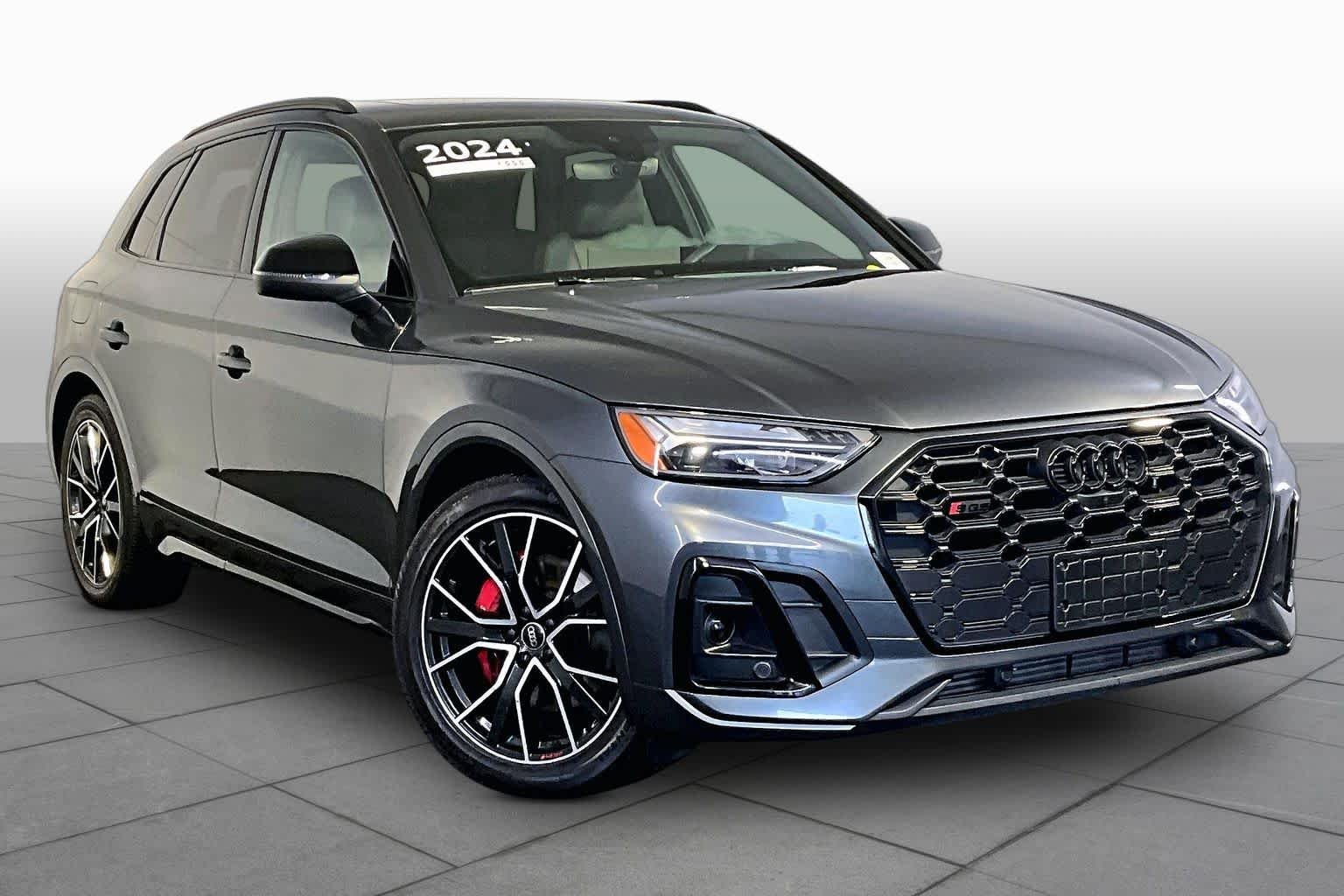 Used 2024 Daytona Gray Pearl Effect Audi Premium Plus image 3