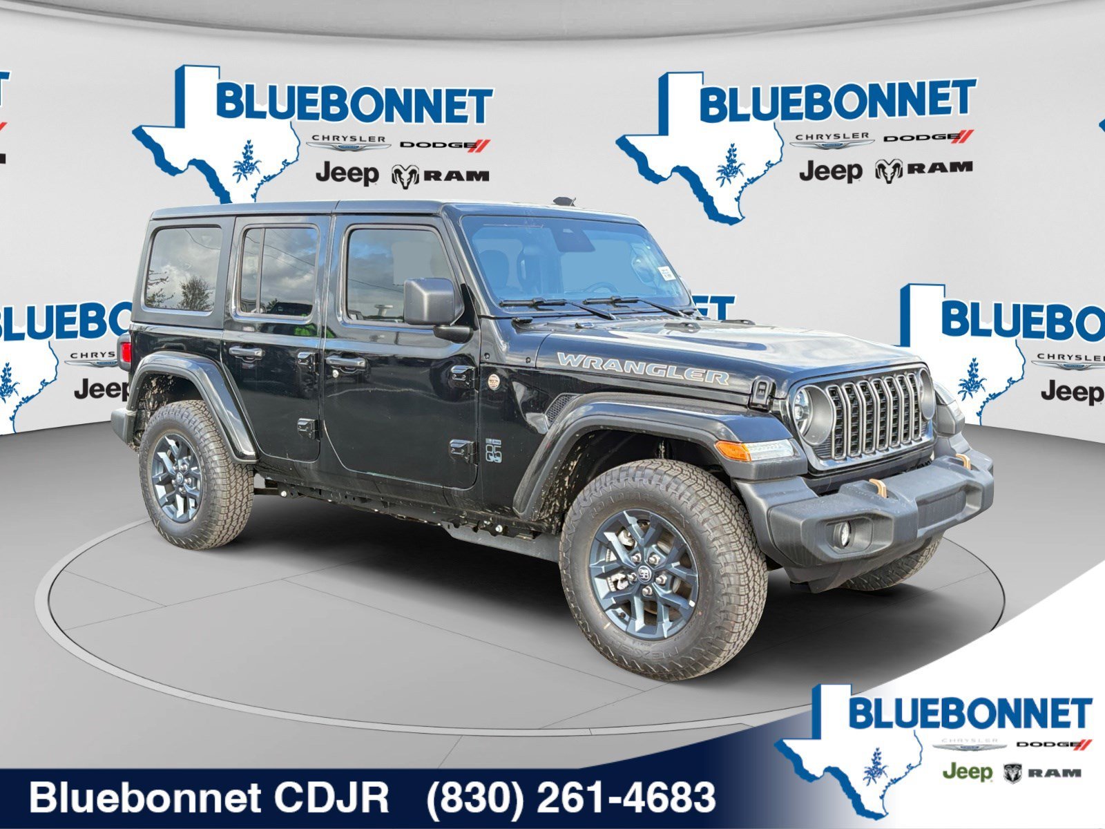 New 2026 Black Clear-Coat Exterior Paint Jeep 85th Anniversary image 3
