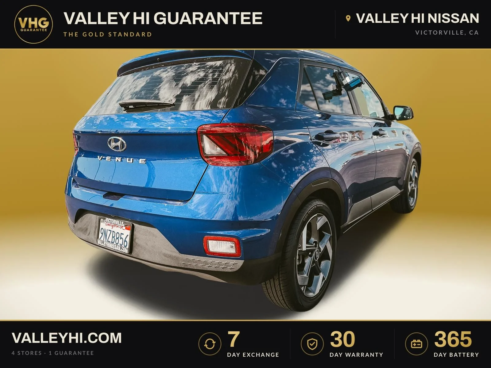 Used 2023 Blue Hyundai Limited image 7