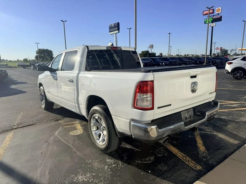 Used 2021 Bright White Clearcoat Ram Big Horn/Lone Star image 3