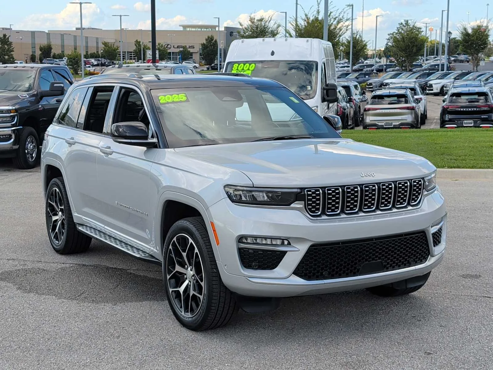 Used 2025 Jeep Grand Cherokee Summit Reserve with VIN 1C4RJHEG8S8648229 for sale in Kansas City