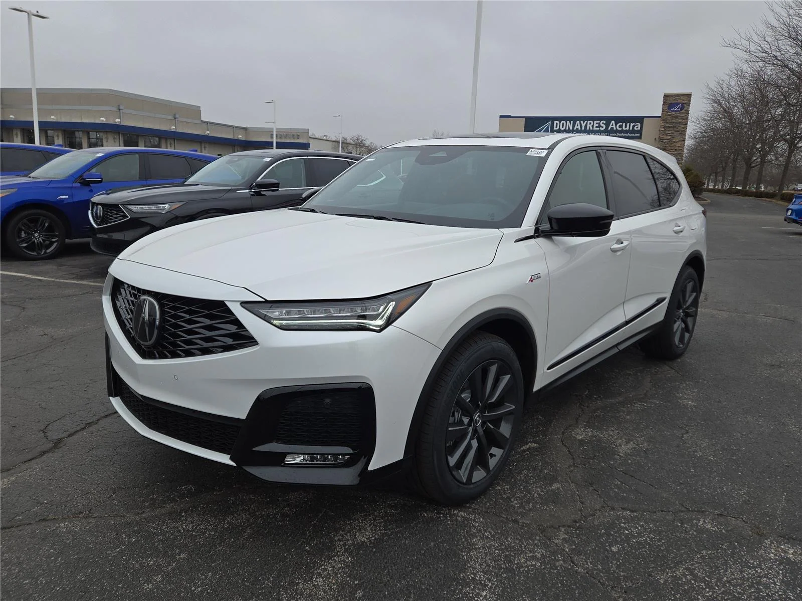 New 2026 Platinum White Pearl Acura SH-AWD w/A-SPEC image 2