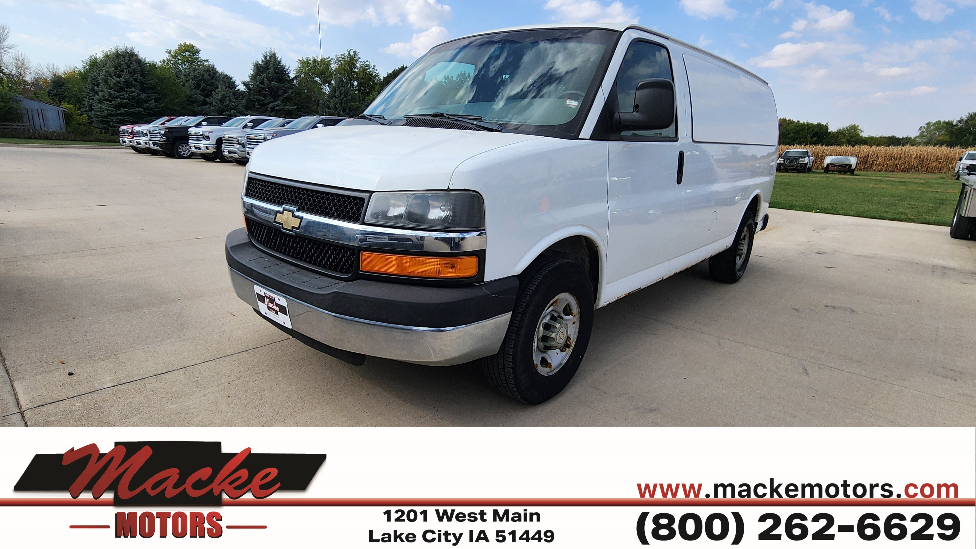 2014 Chevrolet Express Cargo Work Van