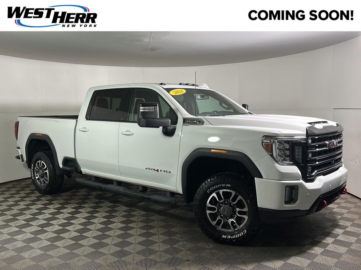 Used 2021 SUMMIT WHITE GMC AT4 image 1