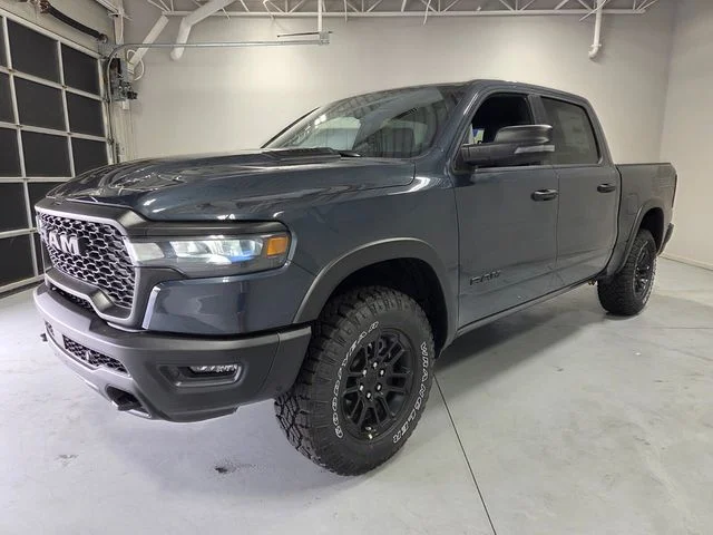 New 2026 Forged Blue Metallic Exterior Paint RAM Rebel image 3