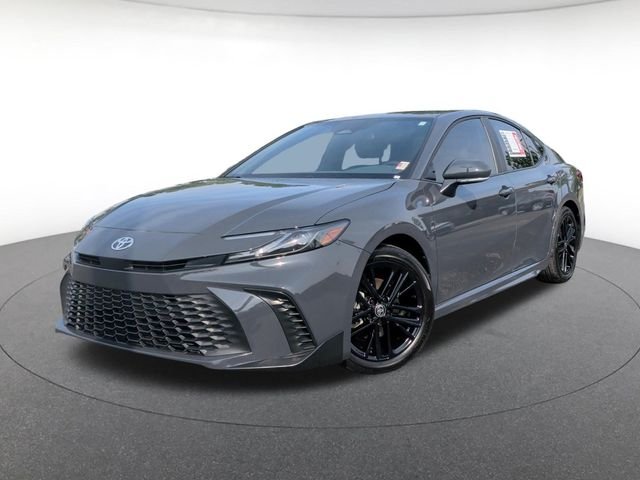 Certified Used 2025 Black Toyota SE image 1