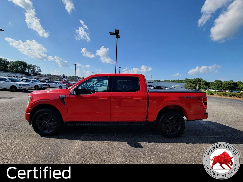 Used 2023 Red Ford XLT image 2