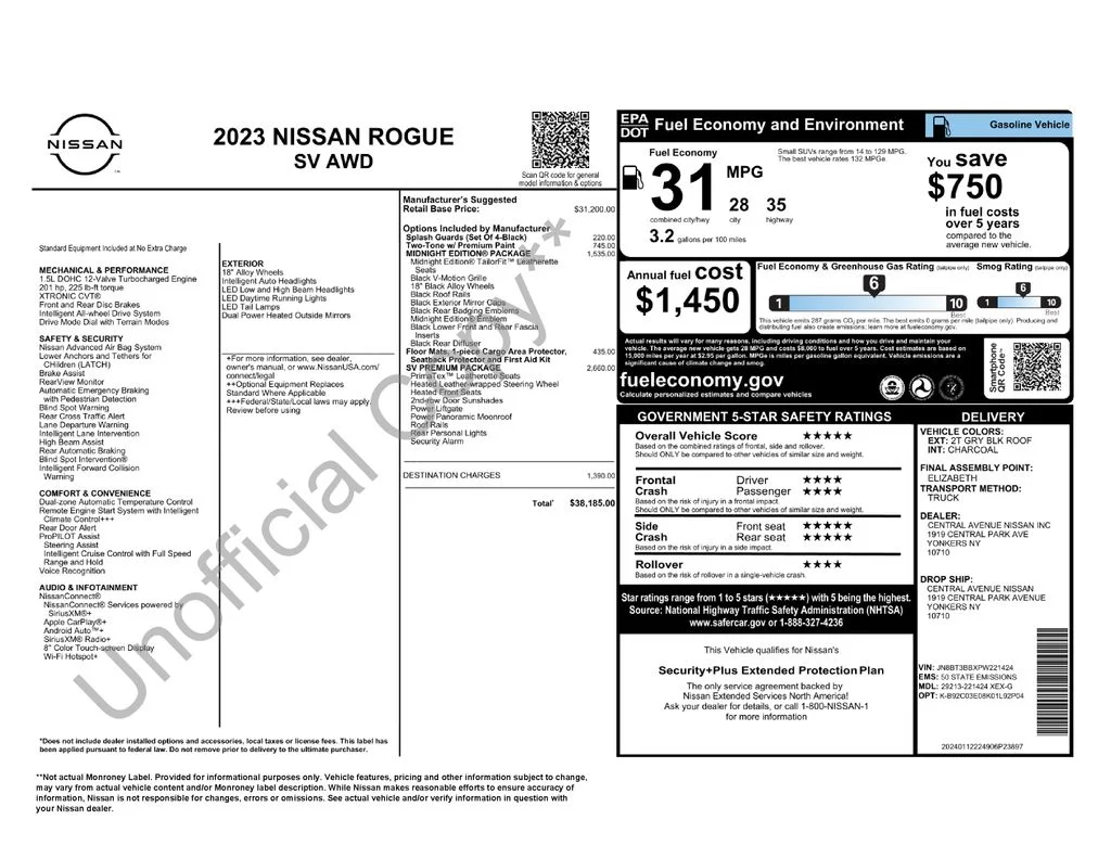 Used 2023 Gray Nissan SV image 17