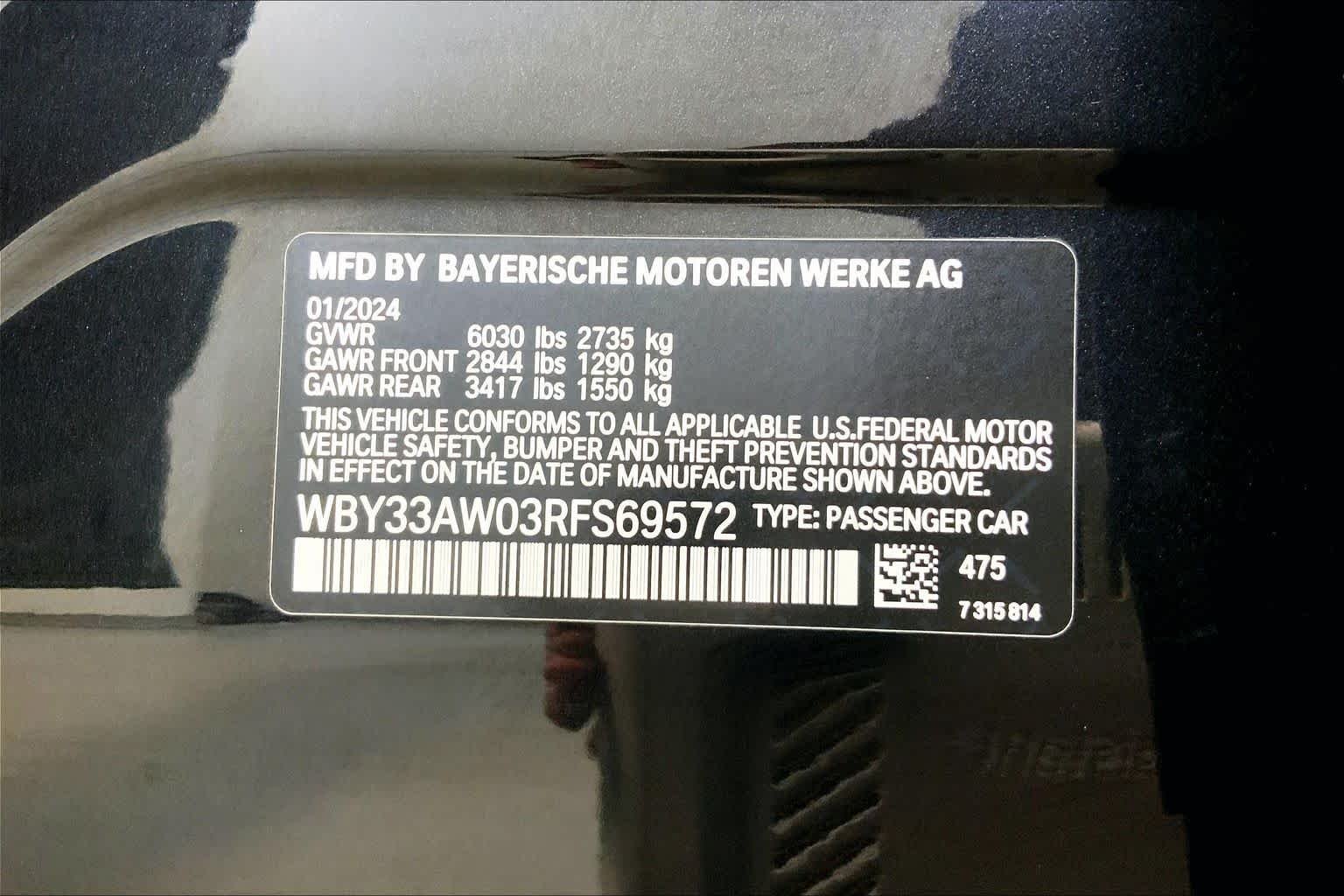 Certified Used 2024 Black Sapphire Metallic BMW M50 image 36