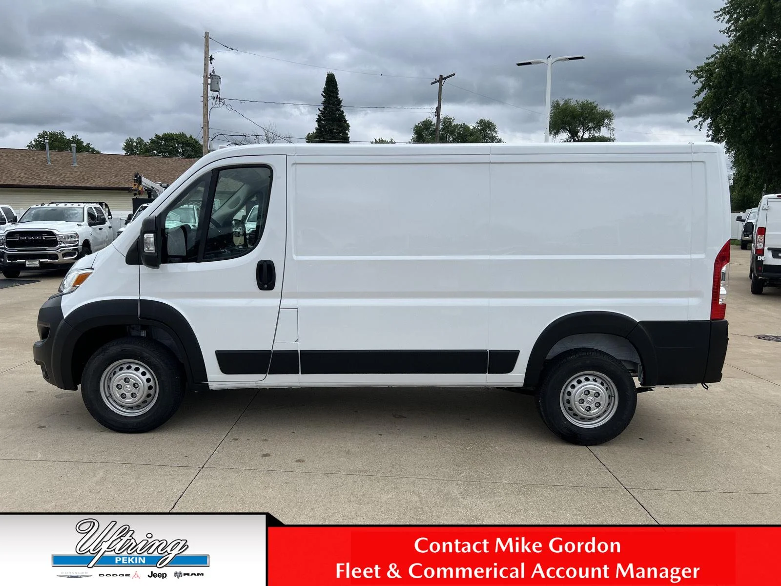 New 2026 Bright White Clearcoat Ram Tradesman image 1