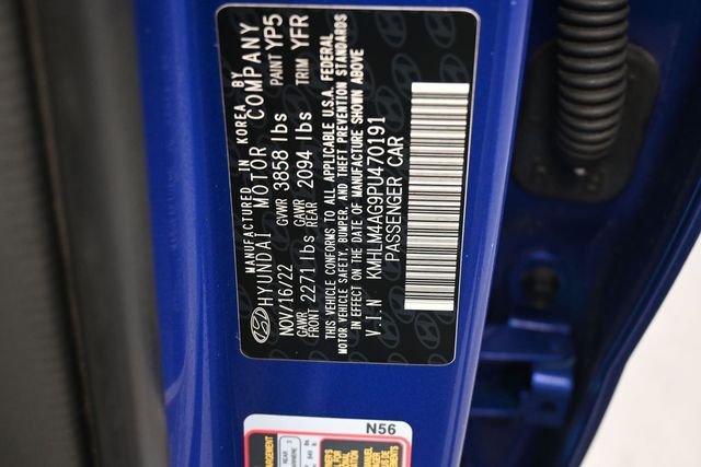 Used 2023 Blue Hyundai SEL image 20