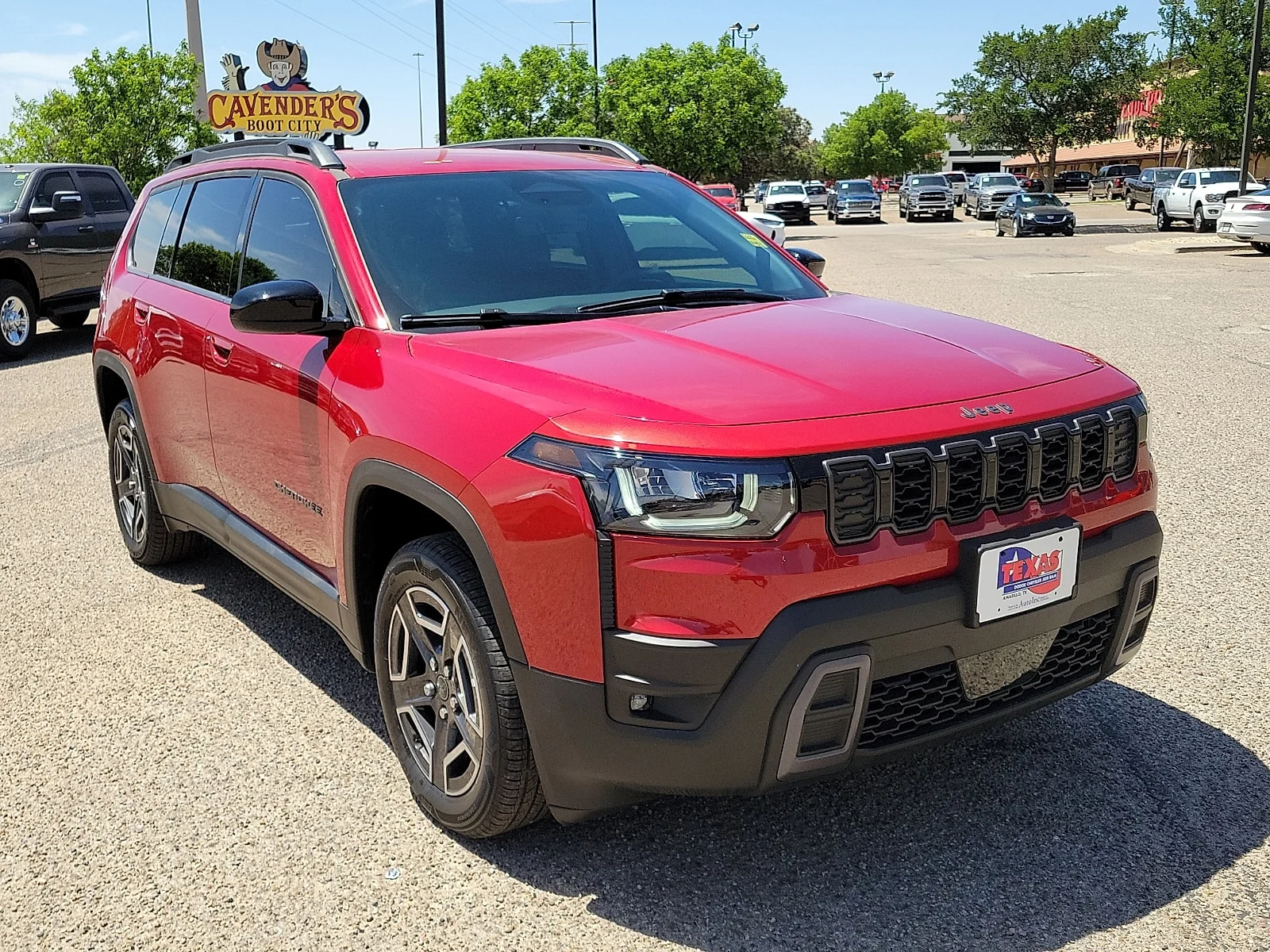 New 2026 Red Hot Pearlcoat Jeep LAREDO 4X4 image 6