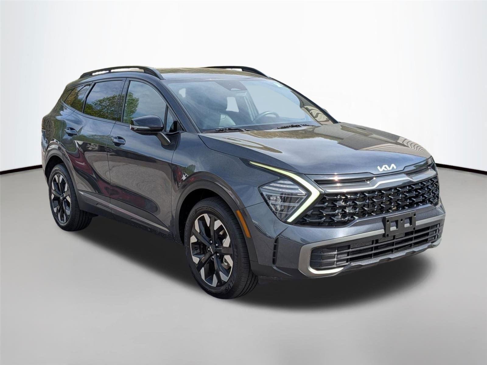 Used 2024 Sapphire Blue Kia X-Line image 3