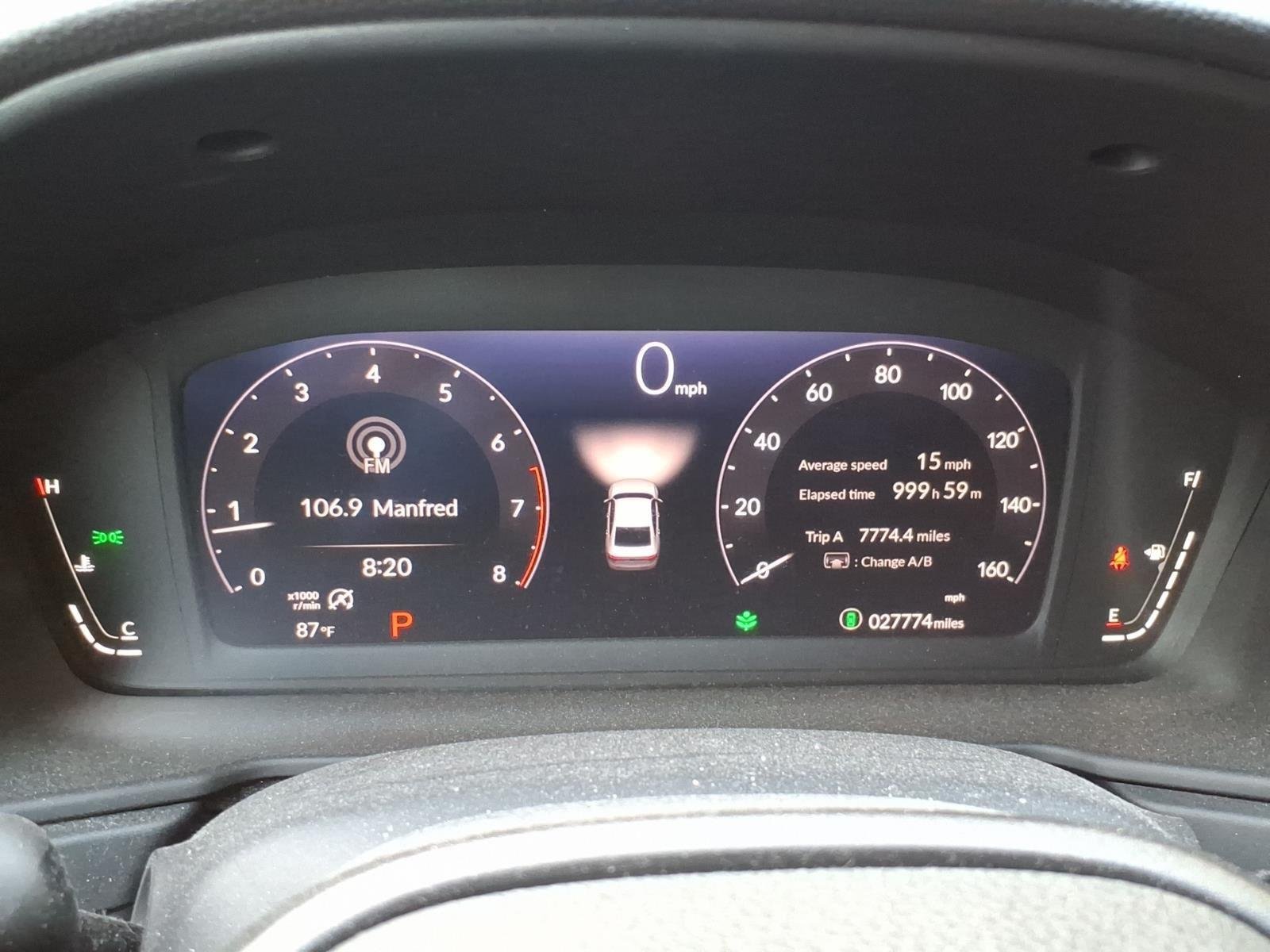 Used 2023 Platinum White Pearl Honda LX image 17