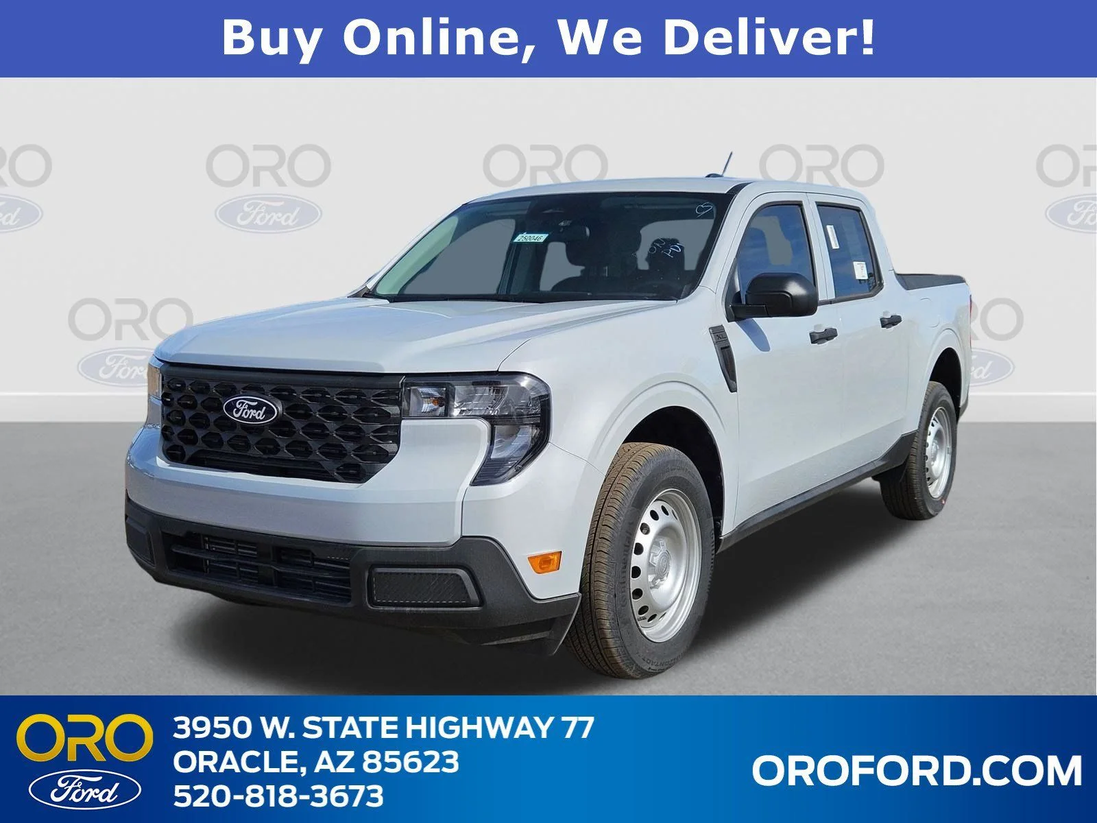 New 2025 Space White Metallic Ford XL image 1