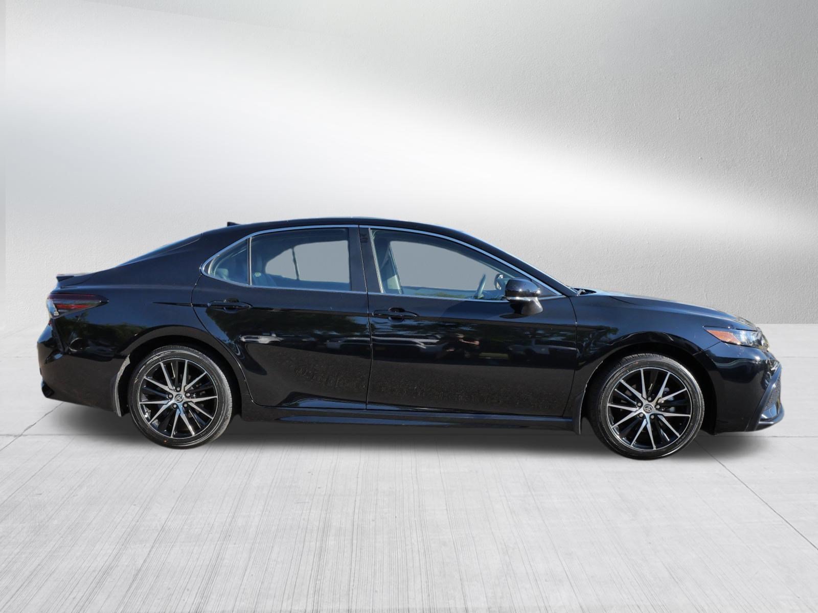 Used 2024 Midnight Black Metallic Toyota SE image 9