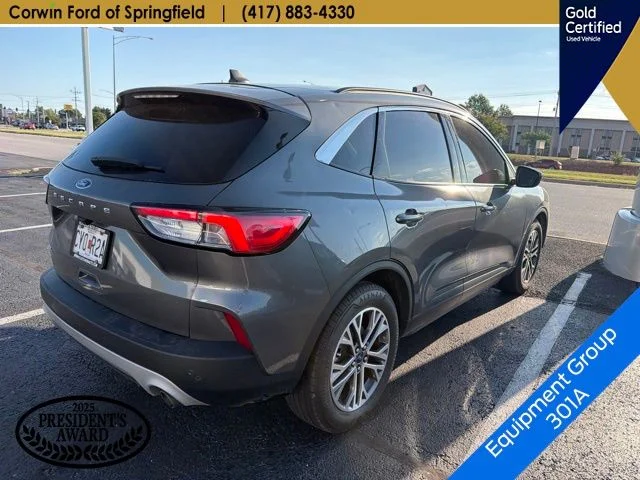 Certified Used 2022 Gray Metallic Ford SEL image 6