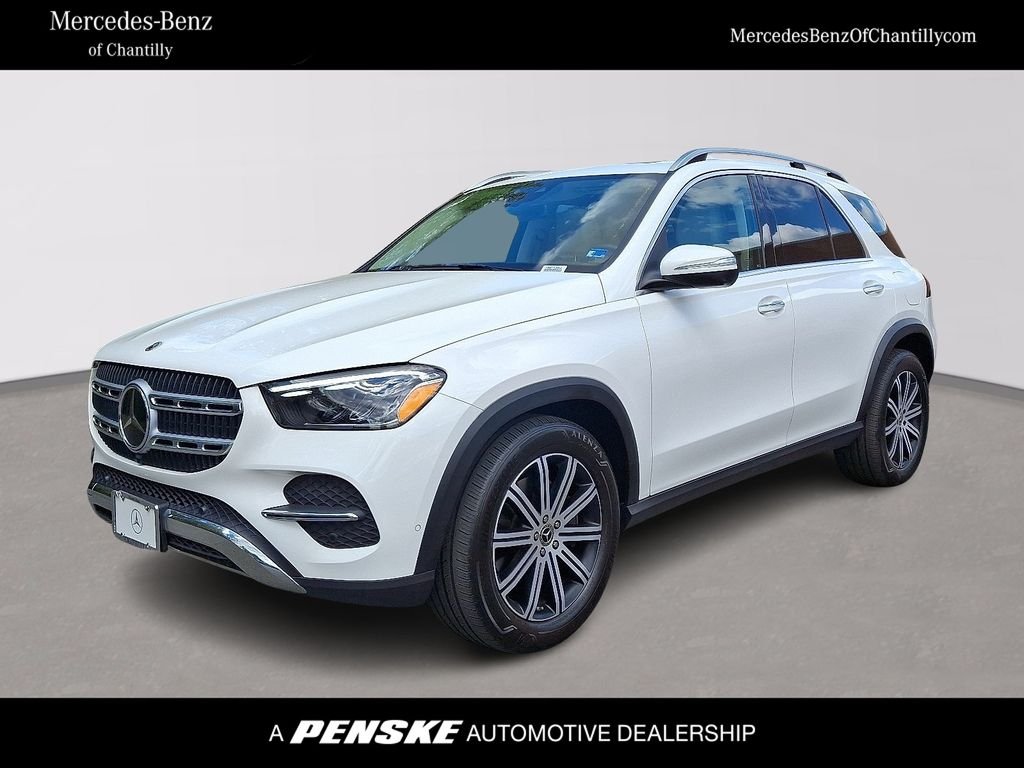 Certified Used 2025 Polar White Mercedes-Benz GLE 450e image 1