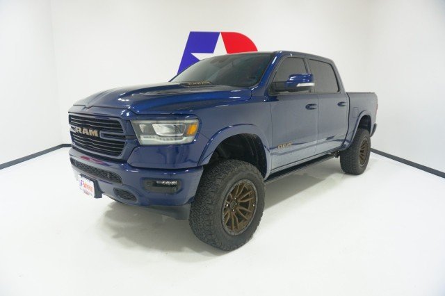 Used 2021 Hydro Blue Pearlcoat Ram Laramie image 1