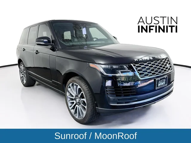 2019 Land Rover Range Rover 3.0L V6 Supercharged HSE
