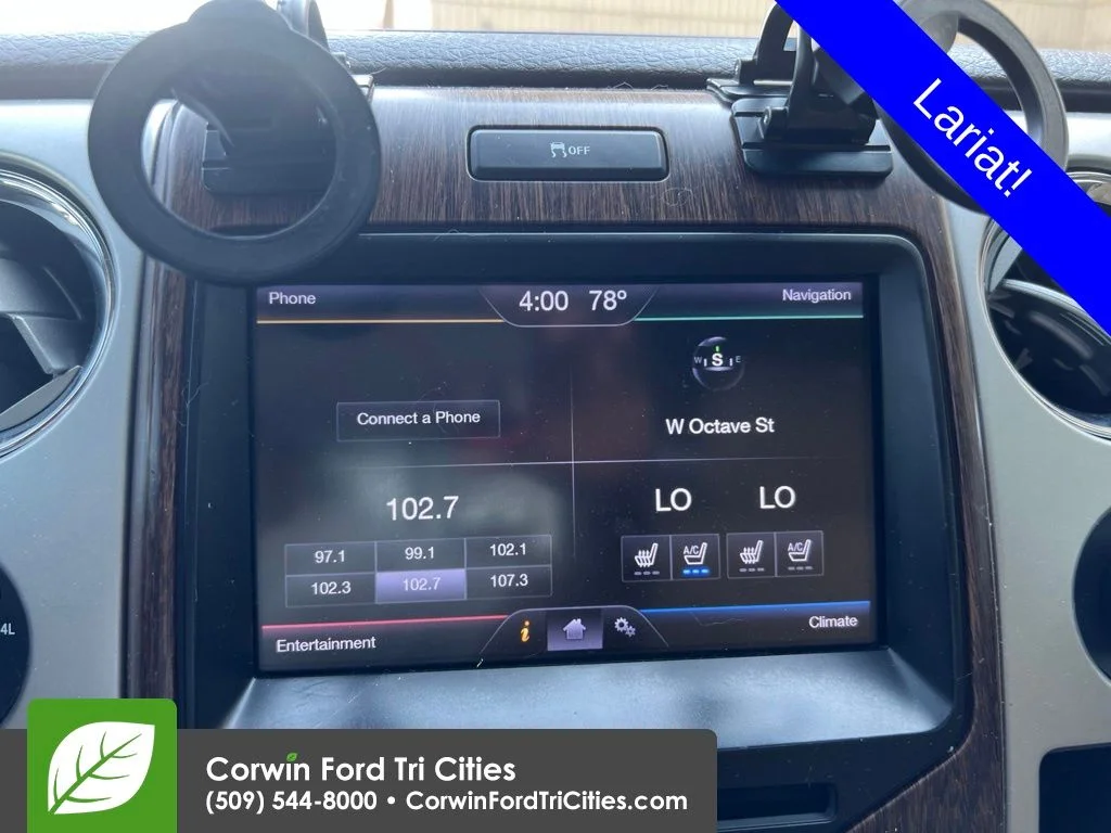 Used 2013 Pale Adobe Metallic Ford Lariat image 12