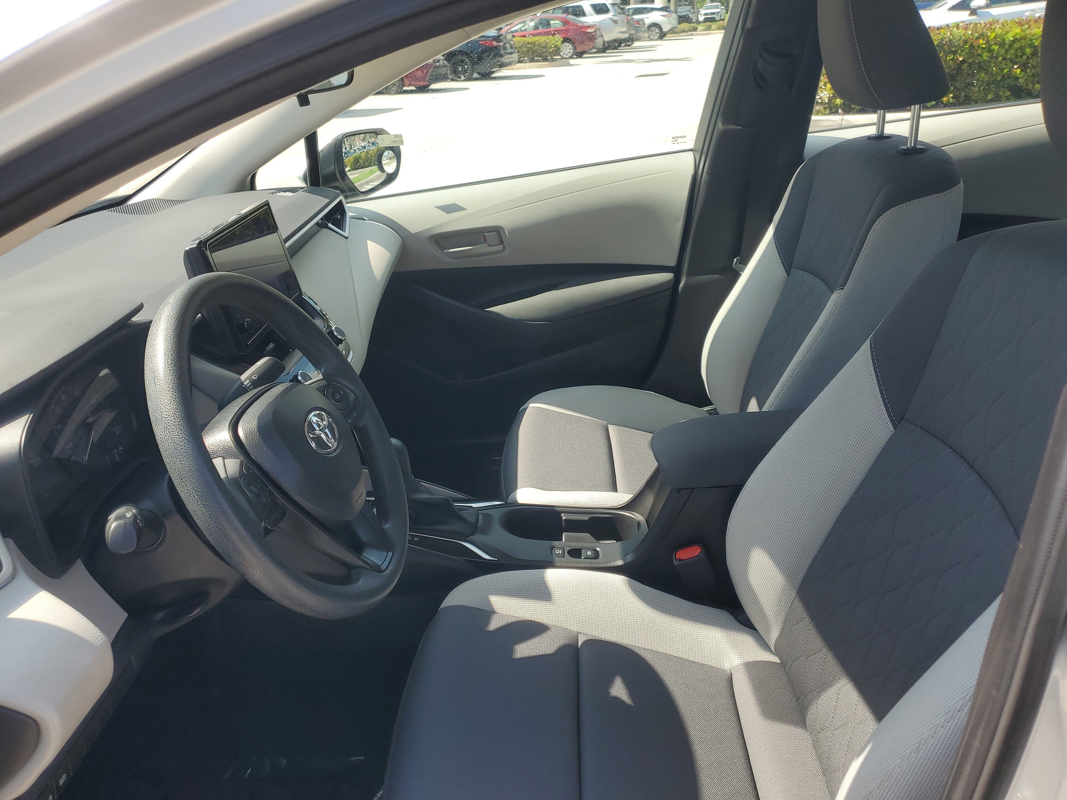 Certified Used 2025 Classic Silver Metallic Toyota LE image 14