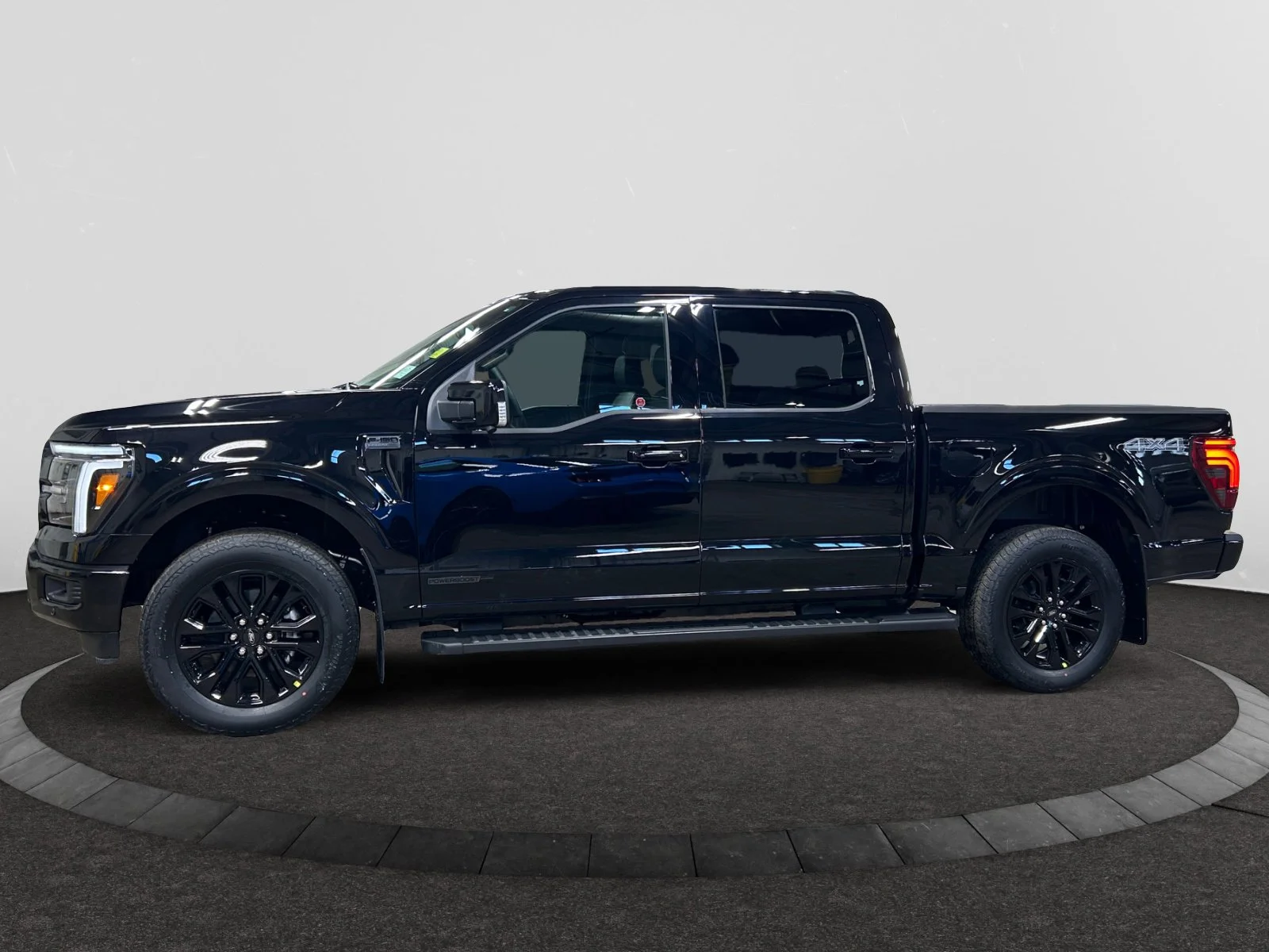 New 2026 Agate Black Metallic Ford Lariat image 2