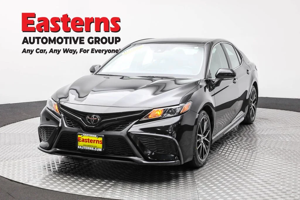 Used 2023 Black Toyota SE image 1
