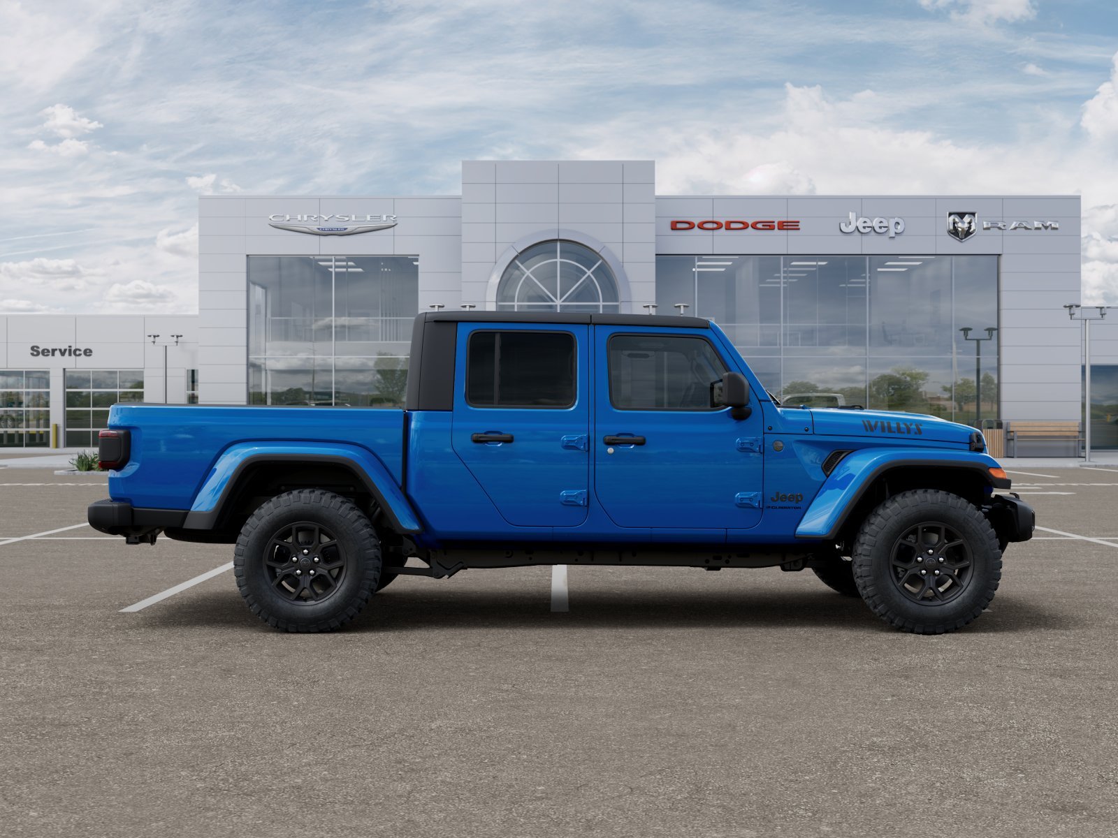 New 2025 Hydro Blue Pearlcoat Jeep Willys image 38