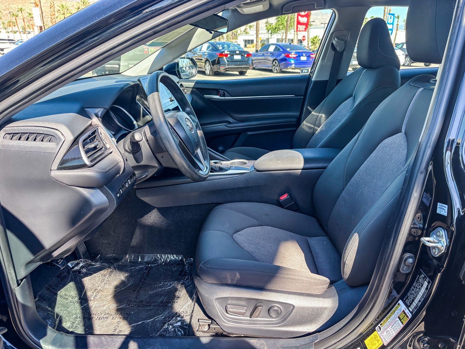 Certified Used 2024 Midnight Black Metallic Toyota LE image 20