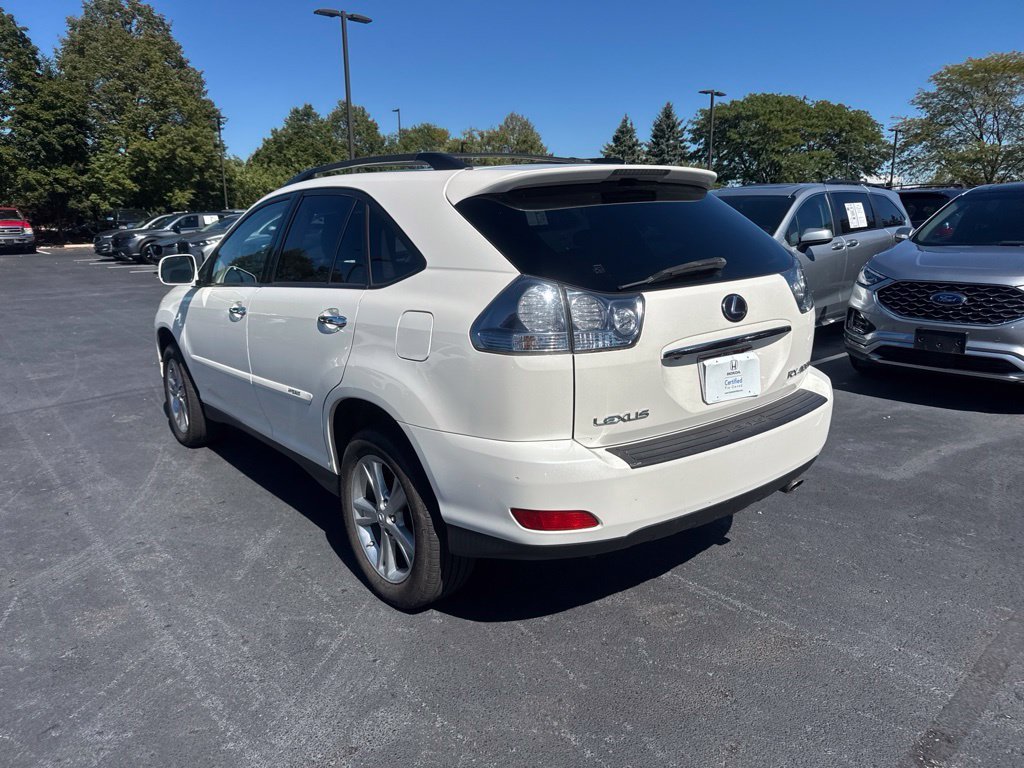 Used 2008 Crystal White Lexus 400h image 4