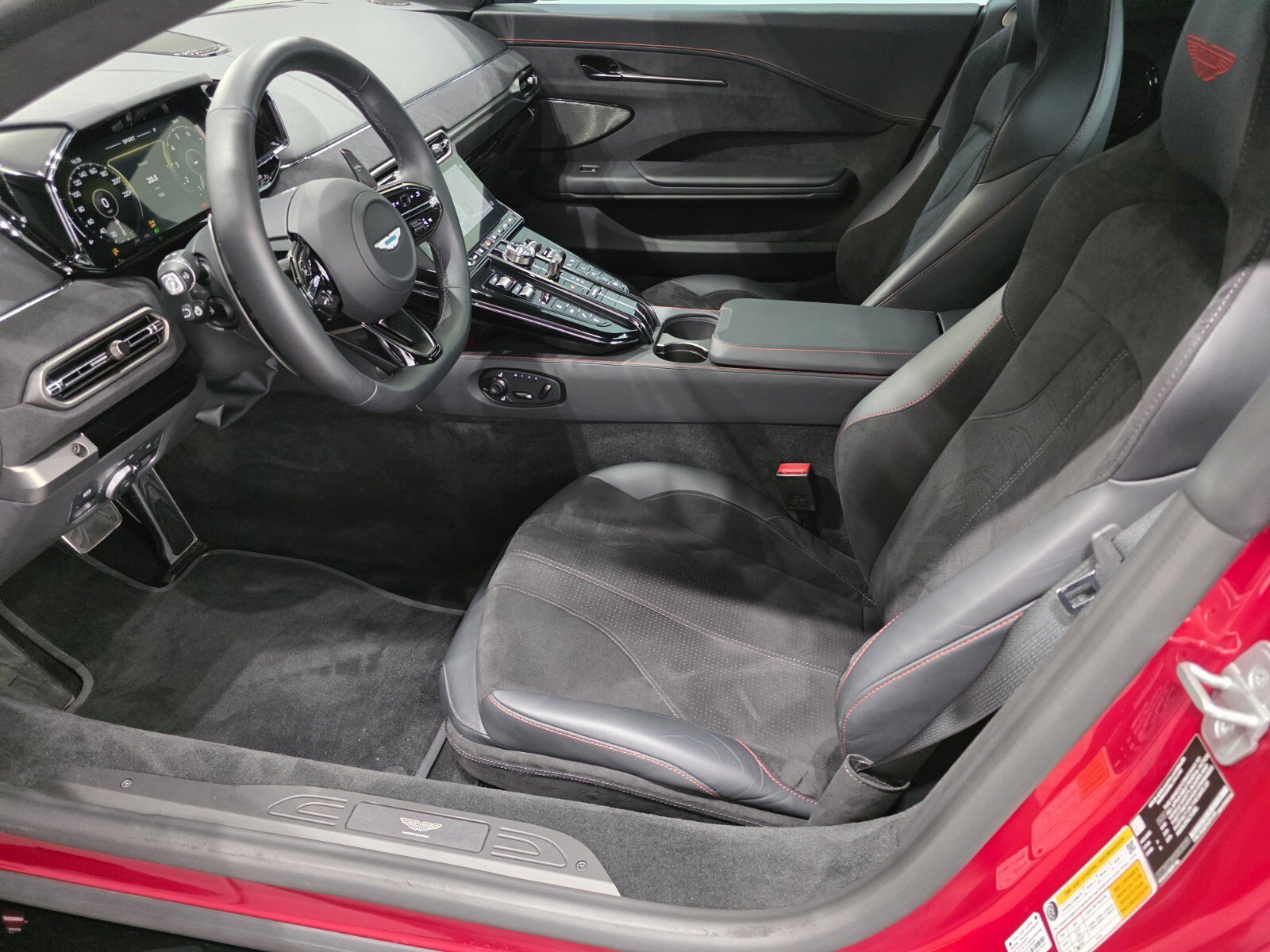 Used 2025 Hyper Red Aston Martin Coupe image 17