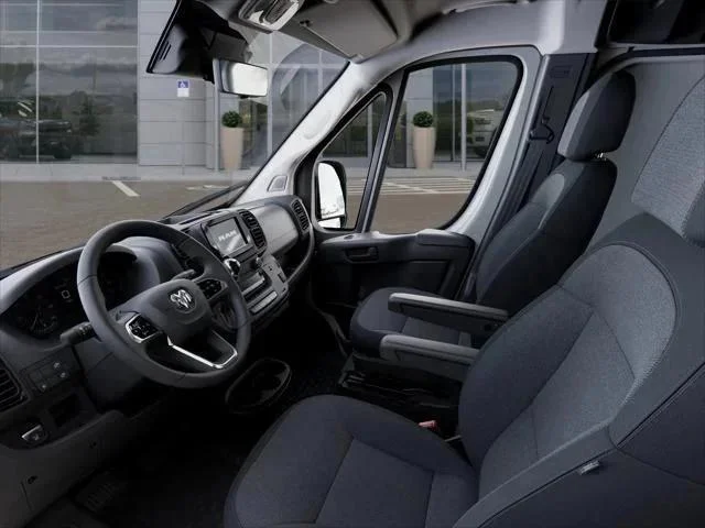 New 2026 Bright White Clear-Coat Exterior Paint RAM 1500 Low Roof Cargo Van 118 WB image 100