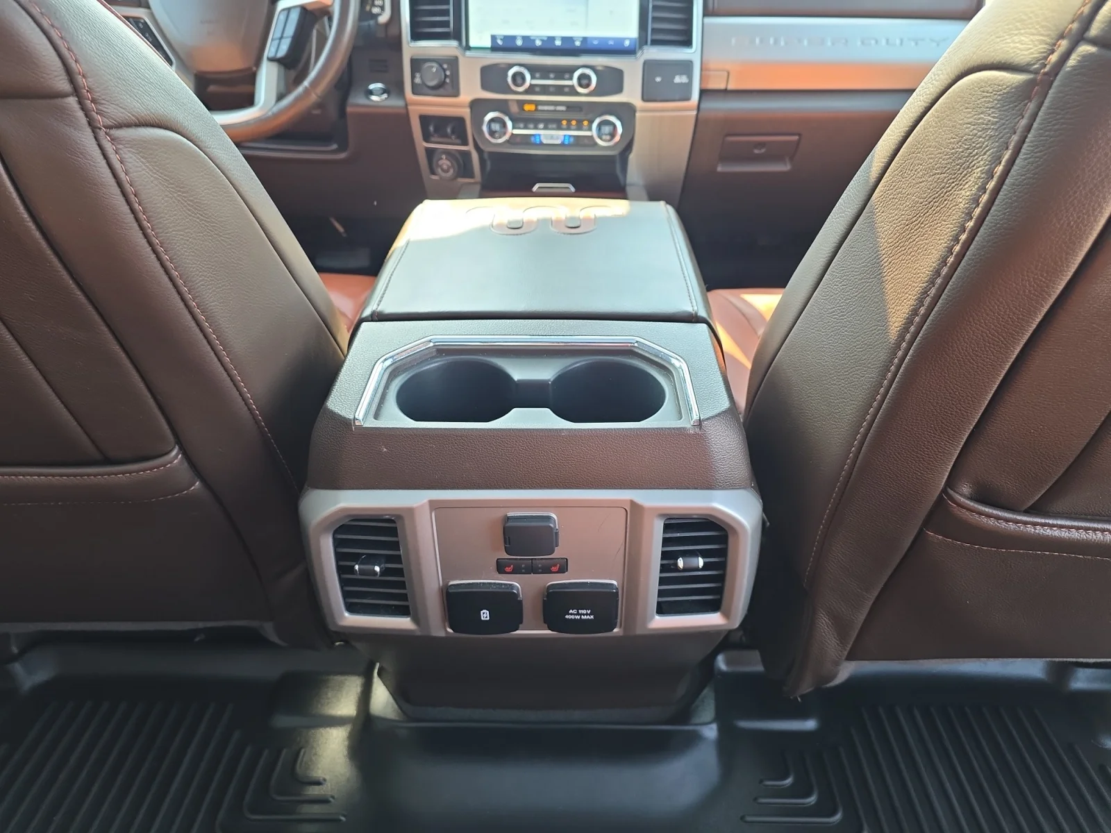 Used 2022 Antimatter Blue Metallic Ford King Ranch image 14