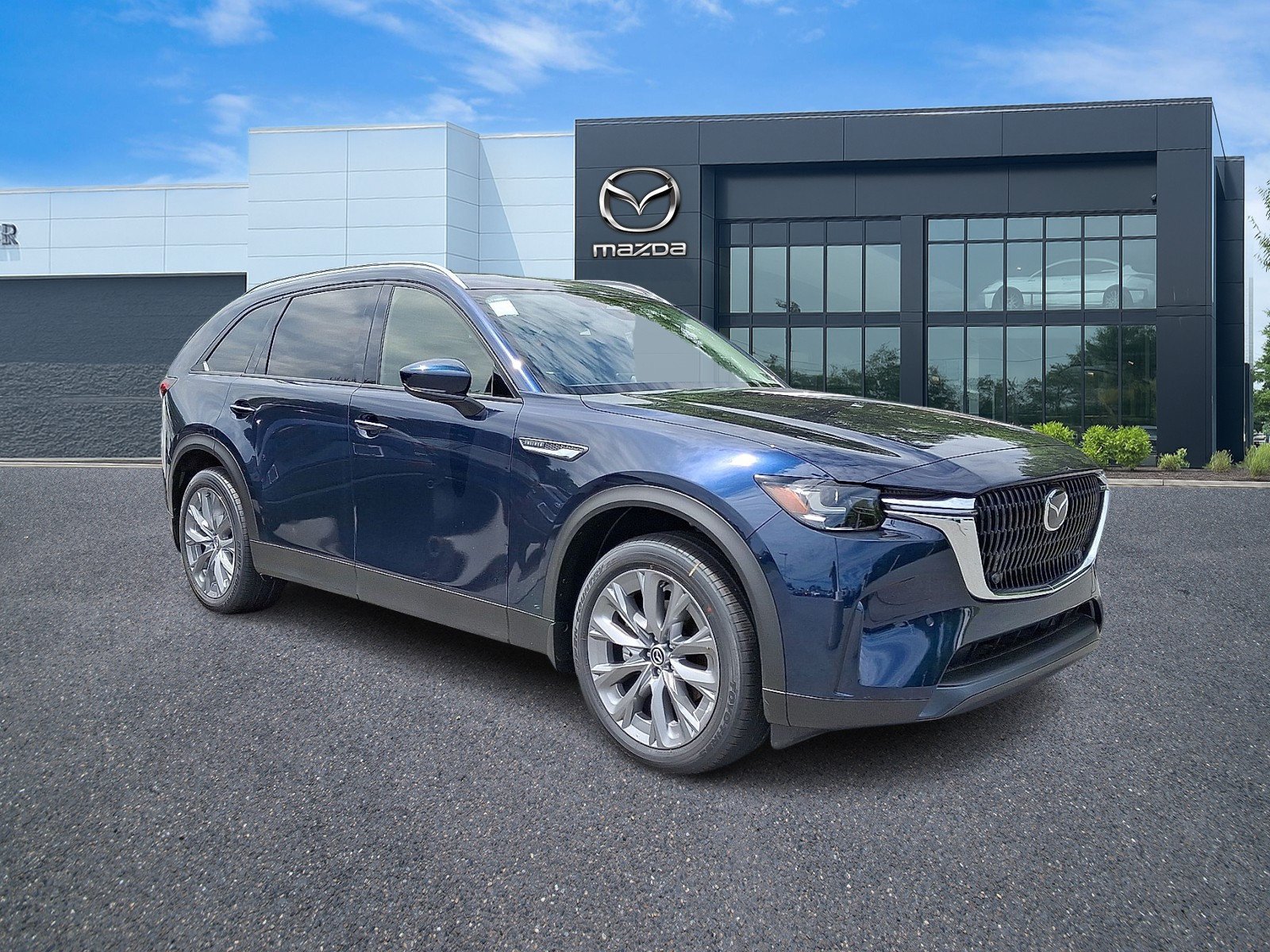 New 2026 Deep Crystal Blue Mica Mazda Preferred image 1