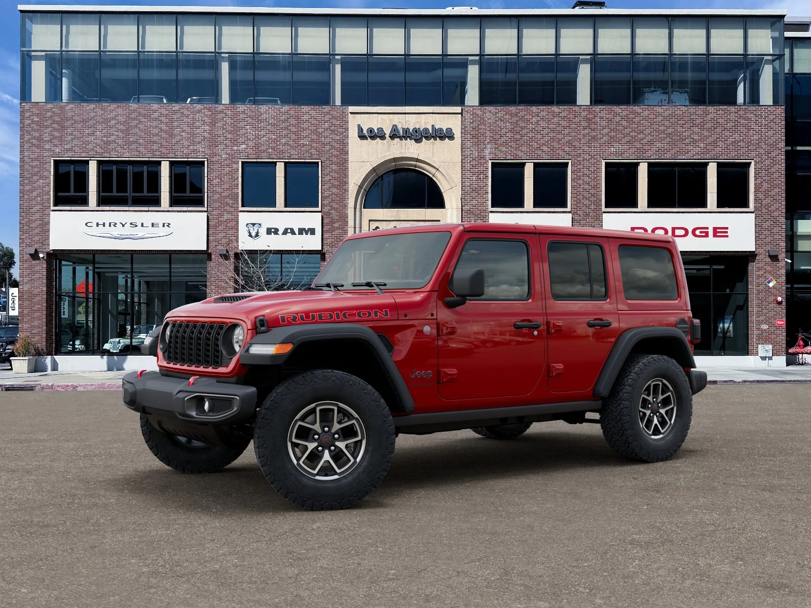 New 2026 Firecracker Red Clear-Coat Exterior Paint Jeep Rubicon image 28